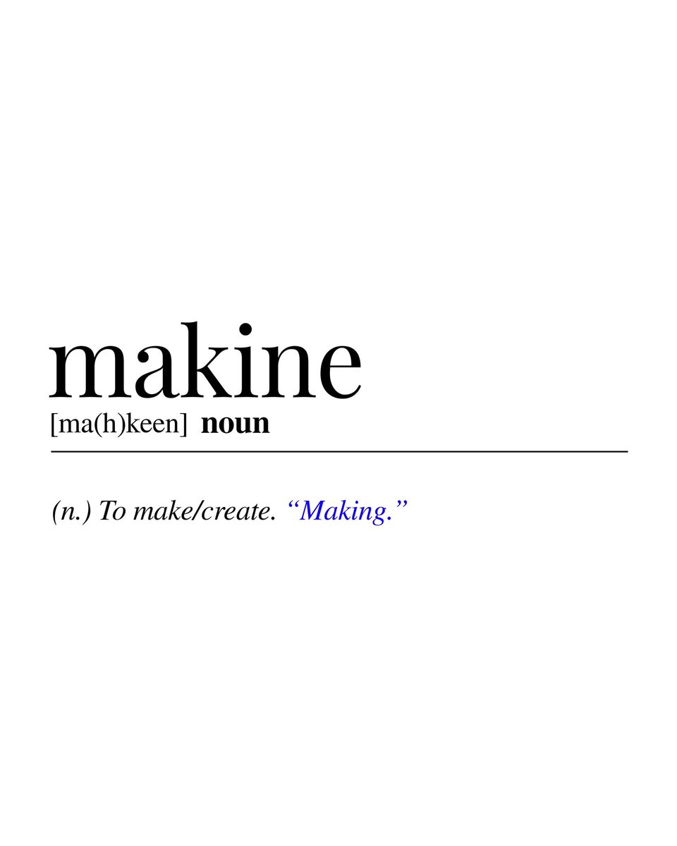 makinemedia's tweet photo. The Meaning. #makine https://t.co/zXVcFgQjOW