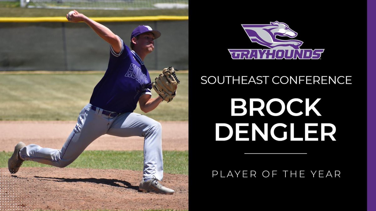 Congratulations to Brock Dengler for being named conference player of the year! Very well deserved.
