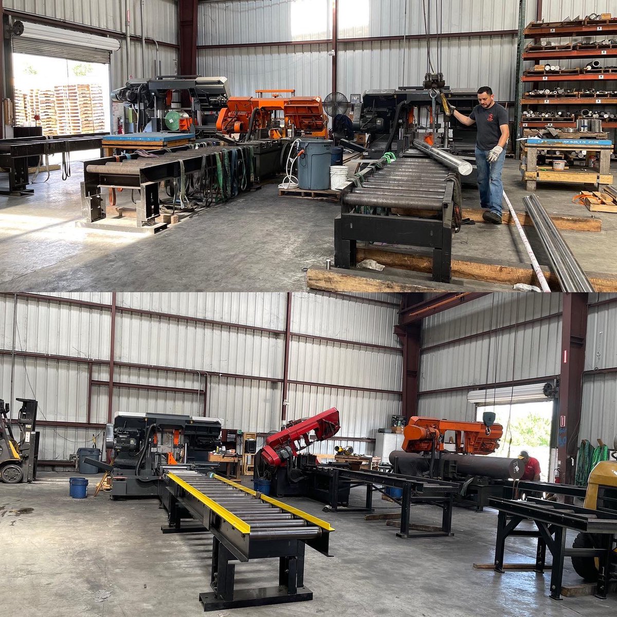 ramalloys's tweet image. We added a new toy to our collection… This bad boy makes the 6th saw @ramalloys… Whatever your needs are, we are here to serve! #youneeditwehavegotit #sawoperators #saws #stainlesssteel #nickel #alloys #metal #heretoserve #customersatisfaction #sameday #meetingyourneeds #steel