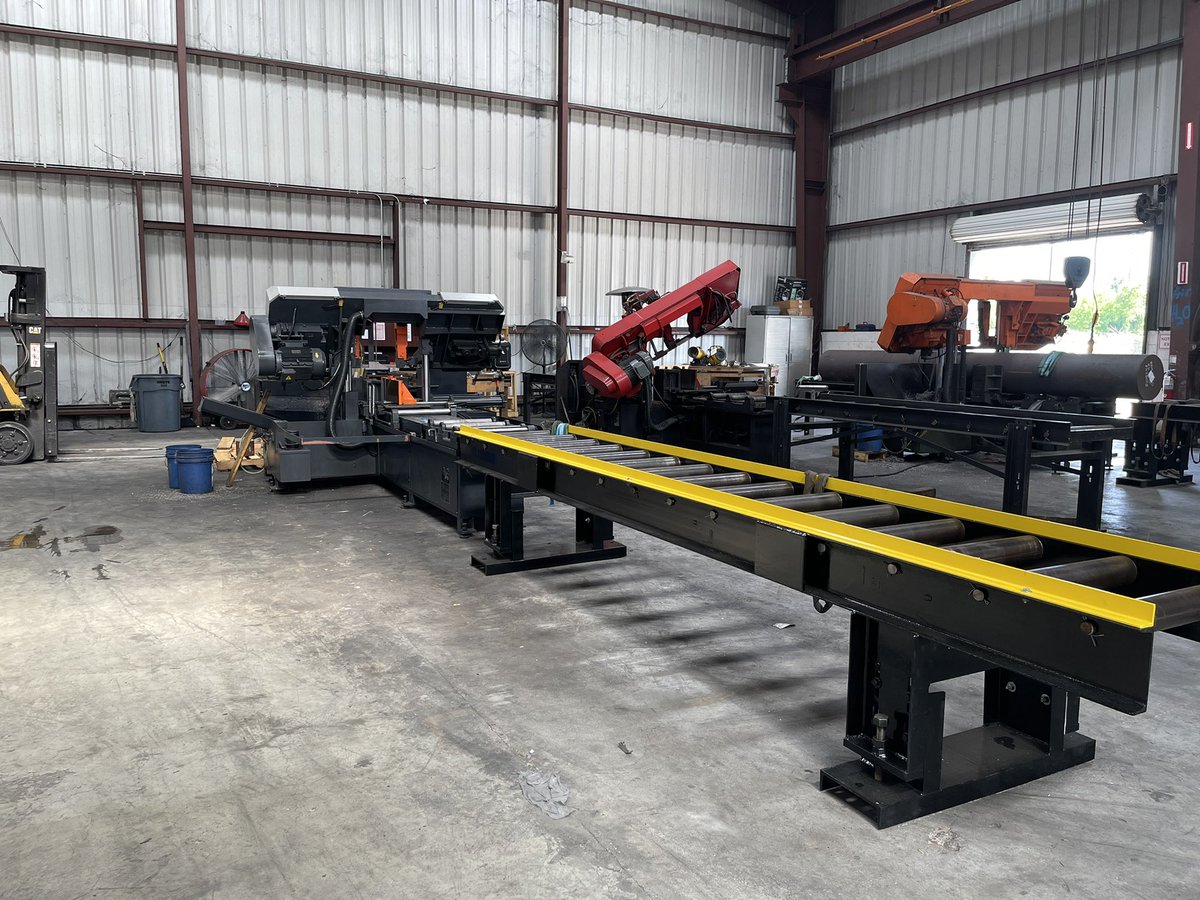 ramalloys's tweet image. We added a new toy to our collection… This bad boy makes the 6th saw @ramalloys… Whatever your needs are, we are here to serve! #youneeditwehavegotit #sawoperators #saws #stainlesssteel #nickel #alloys #metal #heretoserve #customersatisfaction #sameday #meetingyourneeds #steel