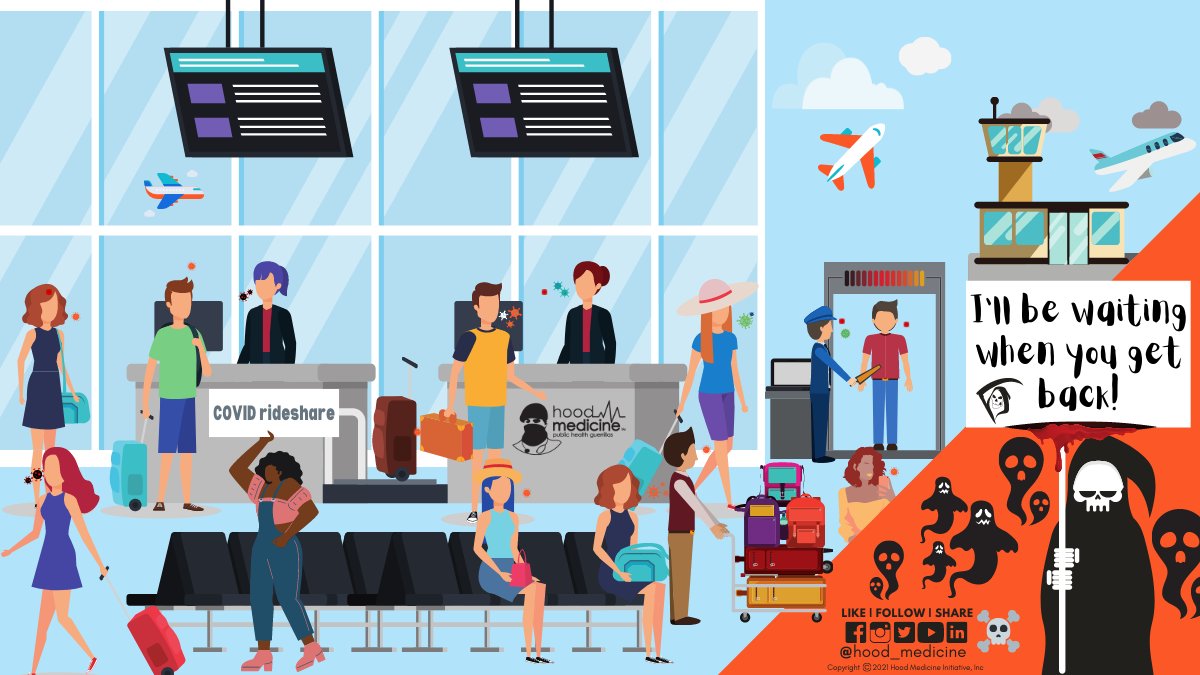 PoliticalSphinx's tweet image. hood_medicine: COVID loves seeing the sights, living its best life. Where are y'all going next?

#NewVariantWhoDis 
#AroundTheWorldIn80Days 
#SitDownSomewhere 
#GetVaccinatedAlready