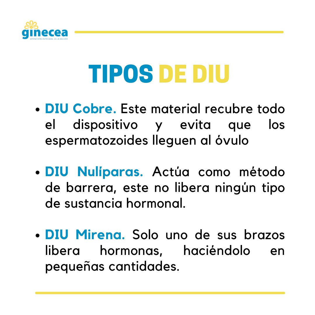 ClinicaGinecea's tweet photo. ¿#SabíasQue hay una gran diversidad de tipos de DIU? ¿Cómo saber cuál es la adecuada para ti?
https://t.co/Knk4HLiqUU
#DIU #DIUCobre #DIUHormonal #Anticonceptivos #MétodosAnticonceptivos https://t.co/nHidXfHO3a