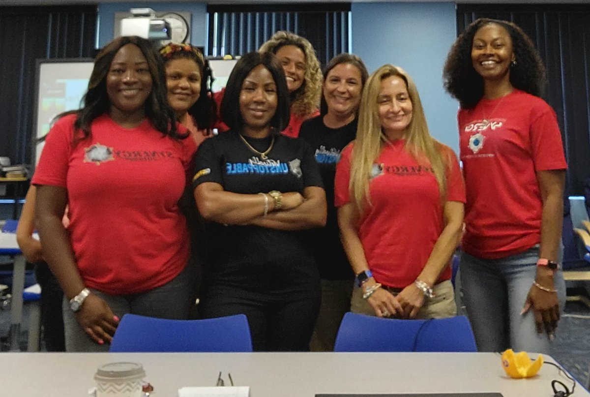 Madie Ives Tigers together again! Planning and excited to do an amazing job this school year! Go North! <a href="/MDCPSNorth/">M-DCPS North Region</a> #Synergymdcps2021 #vintagesynergyshirts
