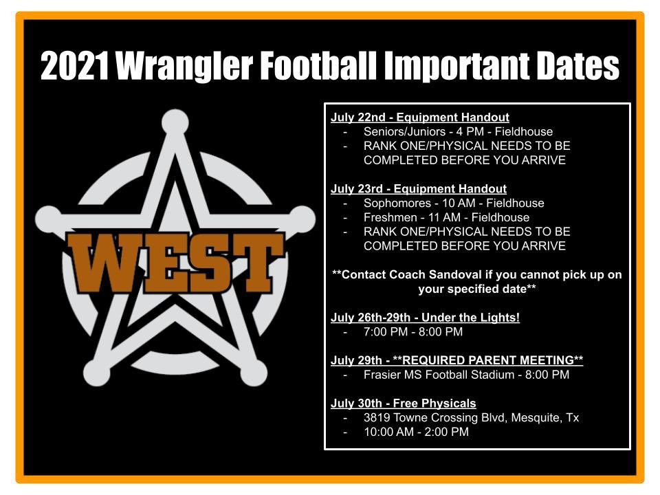 The season is right around the corner! Are you ready?! #WranglerNation