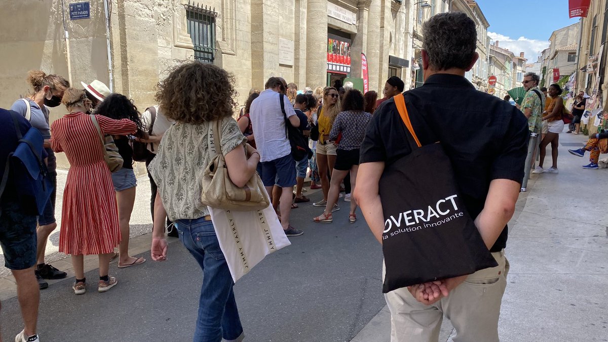 overacteurope's tweet photo. 𝒞𝑜𝓊𝓅 𝒹𝑒❤𝒞𝑜𝓊𝓅 𝒹𝑒 𝓅𝓇𝑜𝒿𝑒𝒸𝓉𝑒𝓊𝓇! Heureux d’avoir passé quelques jours au Festival OFF d'Avignon et d’avoir pu rencontrer artistes et producteurs.Longue vie au spectacle vivant !Passez un bel été, on se retrouve dès septembre.#spectaclevivant #culture #festivals https://t.co/zDj8b4FTYJ