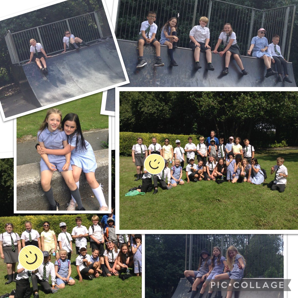 MrsPrill's tweet image. Fun at the park last week for Year 5. @mesne_lea