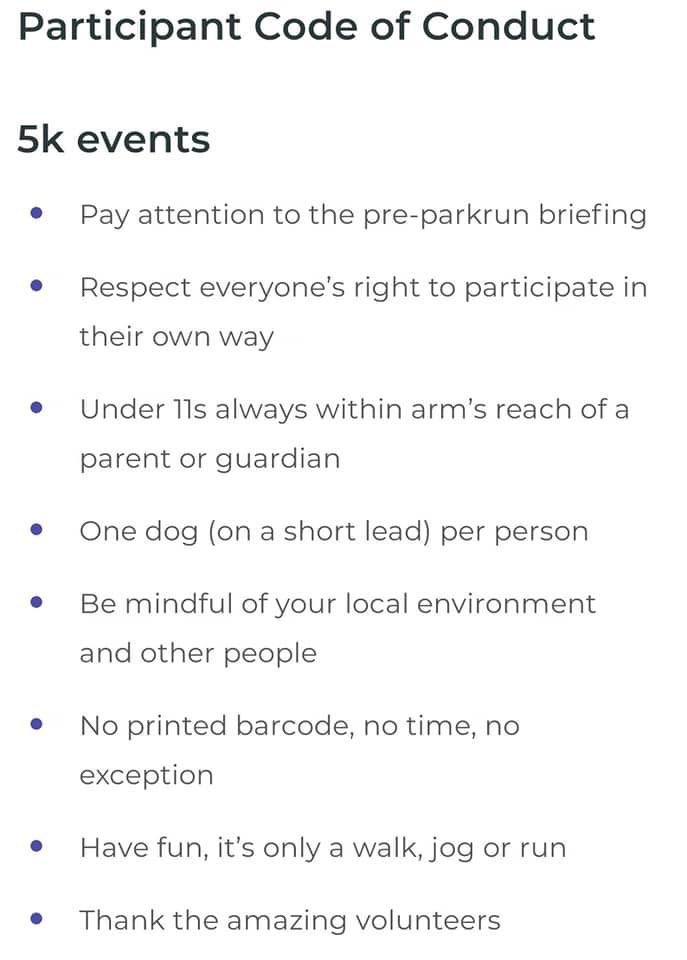 Rothwell parkrun tweet media