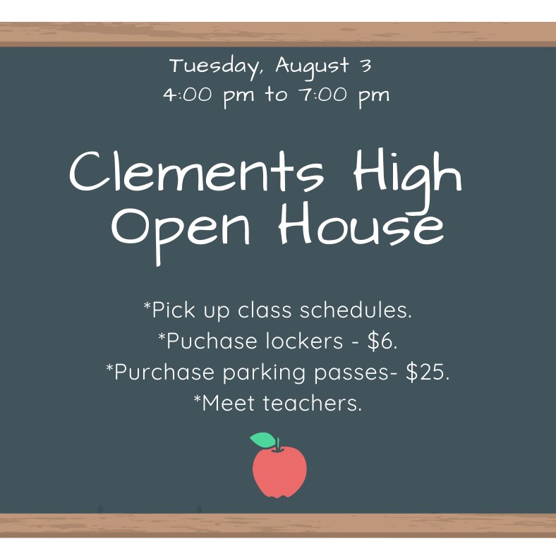 Clements High School (@clementshighal) on Twitter photo 