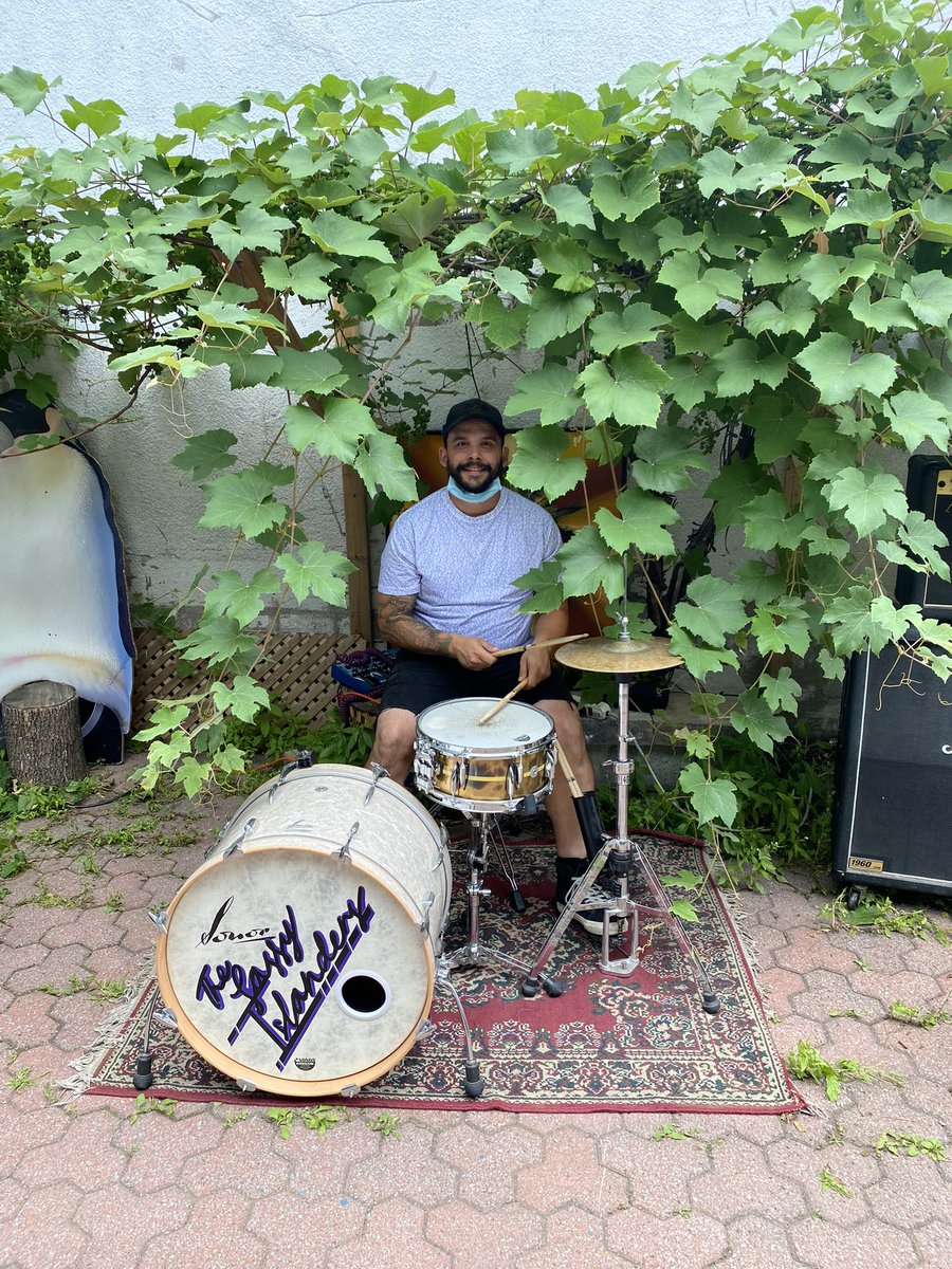 sassyislanders's tweet photo. Can’t wait to show off our new @vulfpeck cover video!

#sonor @sonordrumco #promark @promarksticks #bosphoruscymbals @Bosphorus_TR #mtl #mtlblog #mtldrums #mtlband #montrealdrummer #montreal #montrealfunk #mtlfunk #tsi https://t.co/x7XF6gH3qo