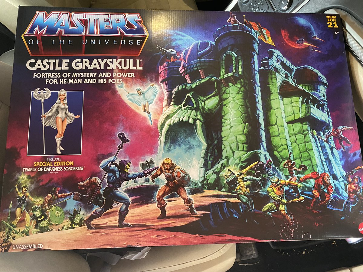 Booyah! Scored a Castle Grayskull & only paid $55! #ByThePowerOfGrayskull 
#IHaveThePower