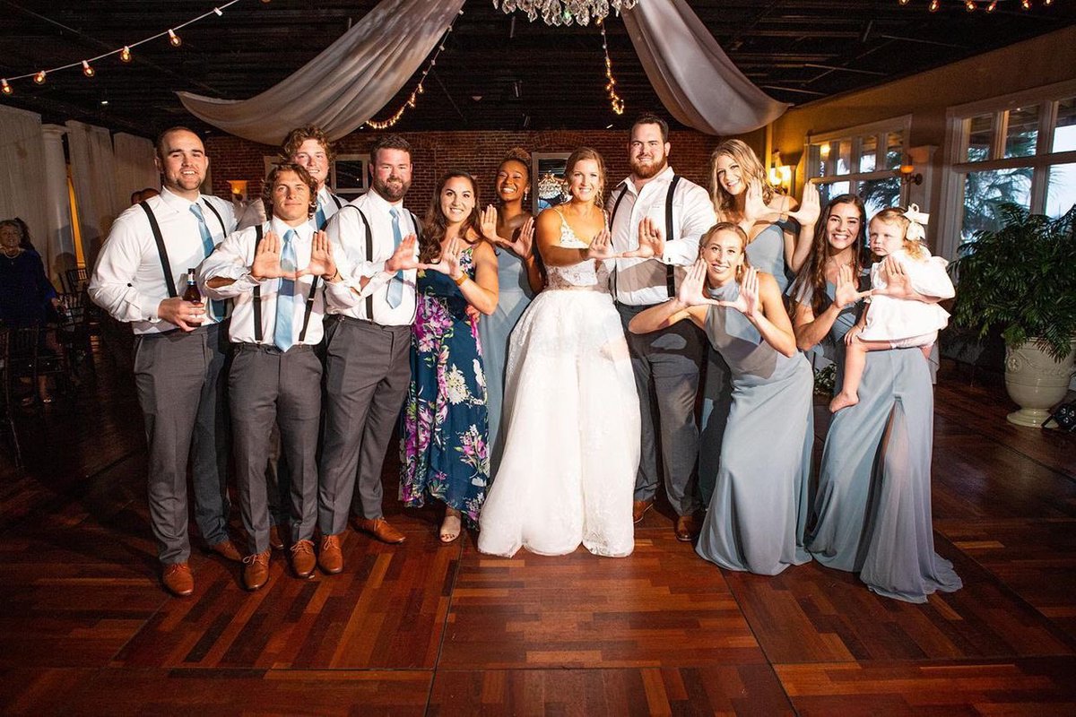 .<a href="/CanesFootball/">Miami Hurricanes Football</a> + <a href="/CanesVB/">Miami Hurricanes Volleyball</a> POWER WEDDING 😍

Congrats to <a href="/kcmcdermott52/">Kc McDermott</a> and <a href="/madidillll/">Madison McDermott</a> on tying the knot 💍