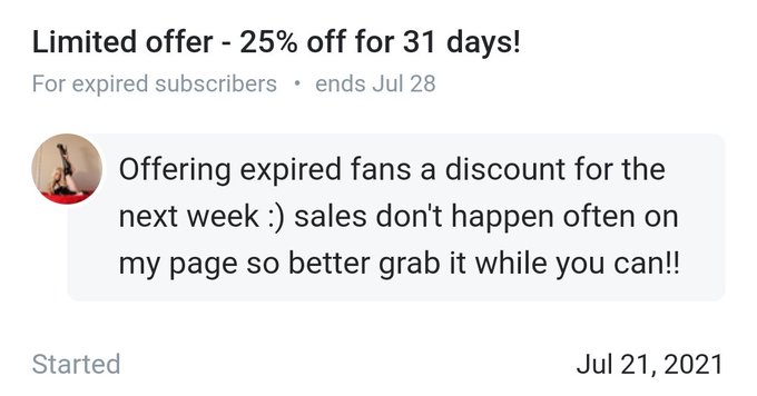 ...I never have sales...take advantage of this one while you can!! https://t.co/FS0UHnZ63q https://t<a href="/tag/onlyfans"class="tags"><span>#onlyfans</span></a>