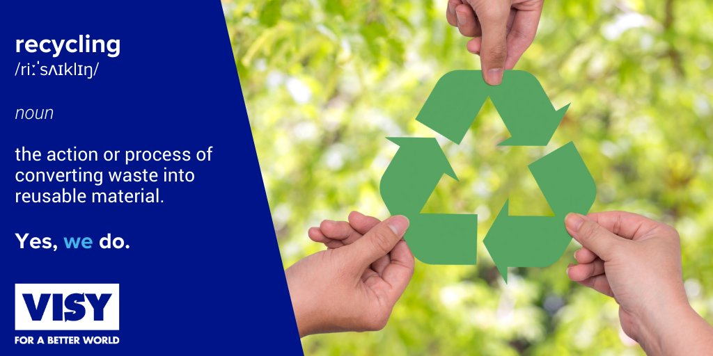 Our unique closed loop systems help turn recyclable materials back into resources, putting real meaning behind the definition of recycling.

#visy #forabetterworld #visyrecycling  #sustainablepackagingsolutions