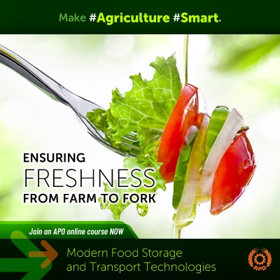 TheAPONews's tweet image. Through this course, learn the main causes of agrifood product deterioration and how to prevent them, learn how to preserve agrifood product quality during storage and transportation, and improve agrifood value chains. For more bit.ly/152apos12   #SmartTransformation #eAPO