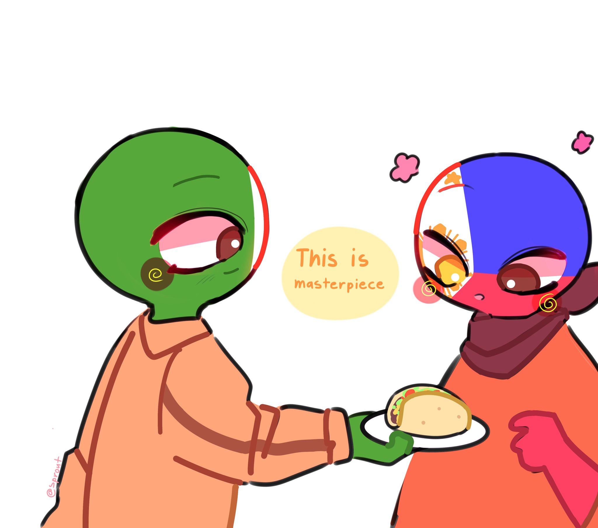 Countryhumans-Brasil - ibisPaint