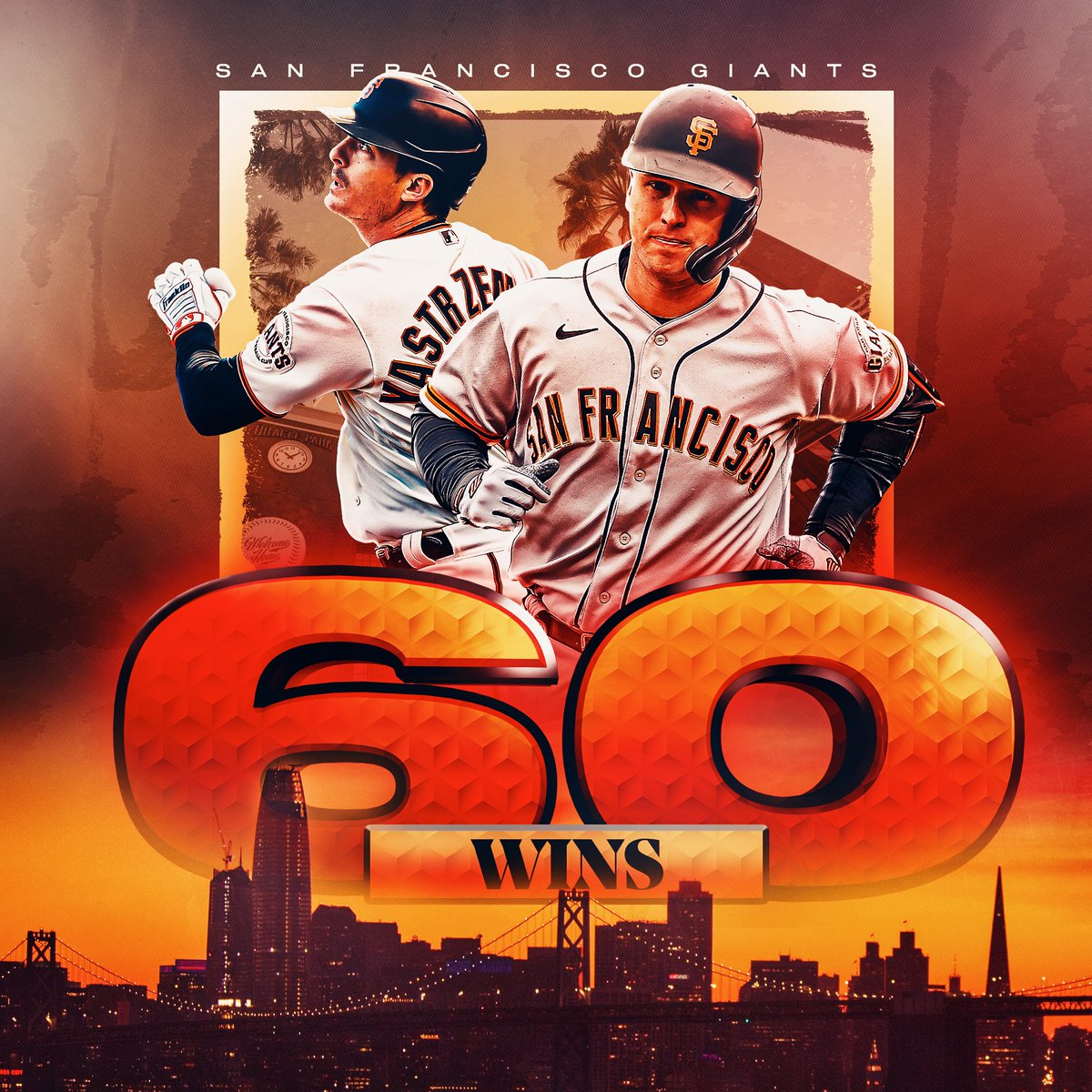 MLB's tweet photo. First to 60 wins and it was a big one. https://t.co/If8Z4gD7lC https://t.co/LodlMA7JzW