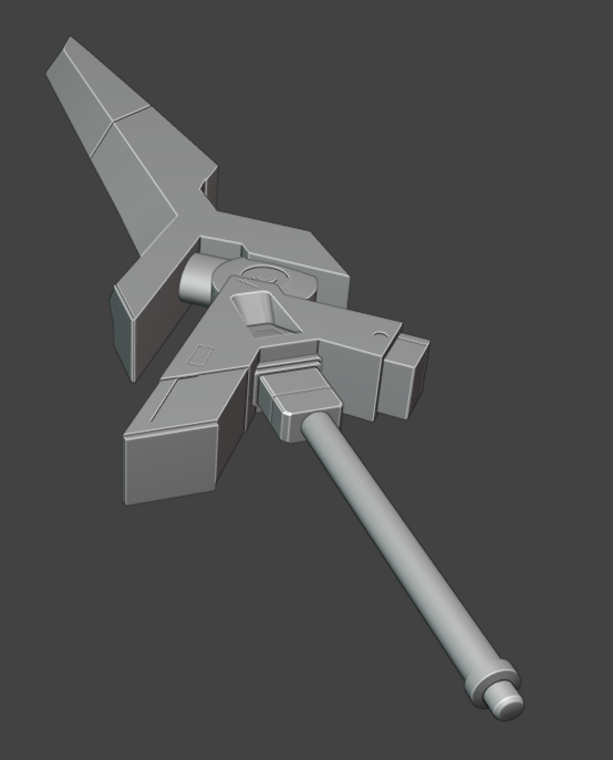Quarterskins's tweet photo. Another Futuristic/Sci-fi Greatsword Thingy. Hope you like it.

#Roblox #RobloxDev #Blender3d https://t.co/wW2nEZH4bR