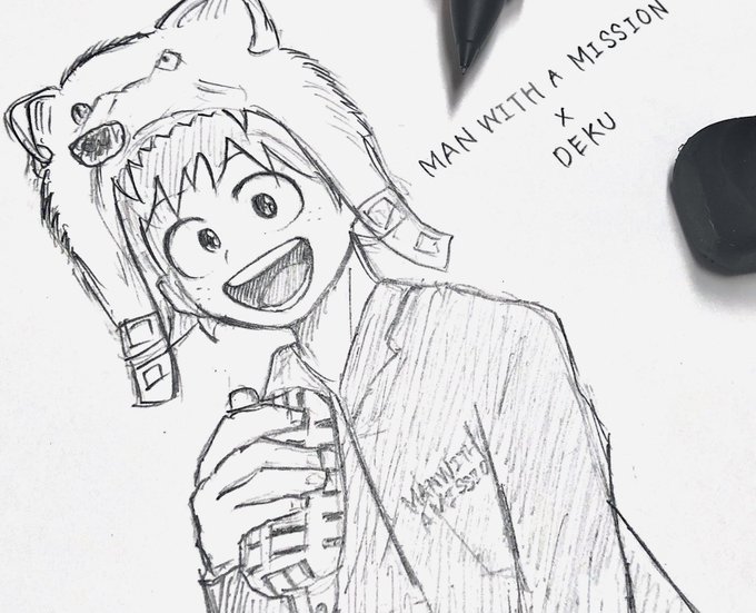 MAN WITH A MISSION
                  ×
               DEKU

だいぶ前に案頂いていたものです!
とりあえずデクくんだけで😌 
