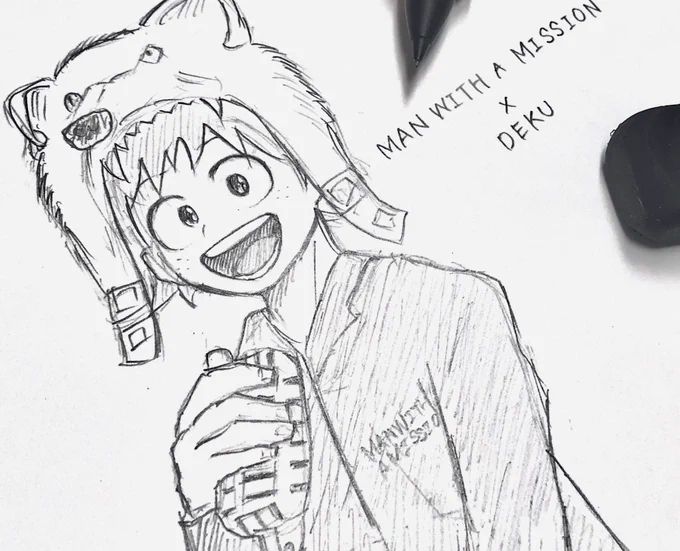 MAN WITH A MISSION
                  ×
               DEKU

だいぶ前に案頂いていたものです!
とりあえずデクくんだけで😌 