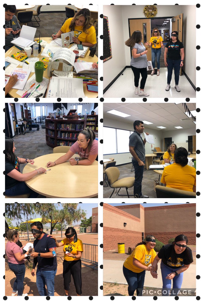 Antwine MS leadership team working to #ReigniteOurPurpose by building relationships, researching team character traits, and fostering positive leadership. We laughed, had great conversations and gelled!! #TeamSISD @SISD_MS