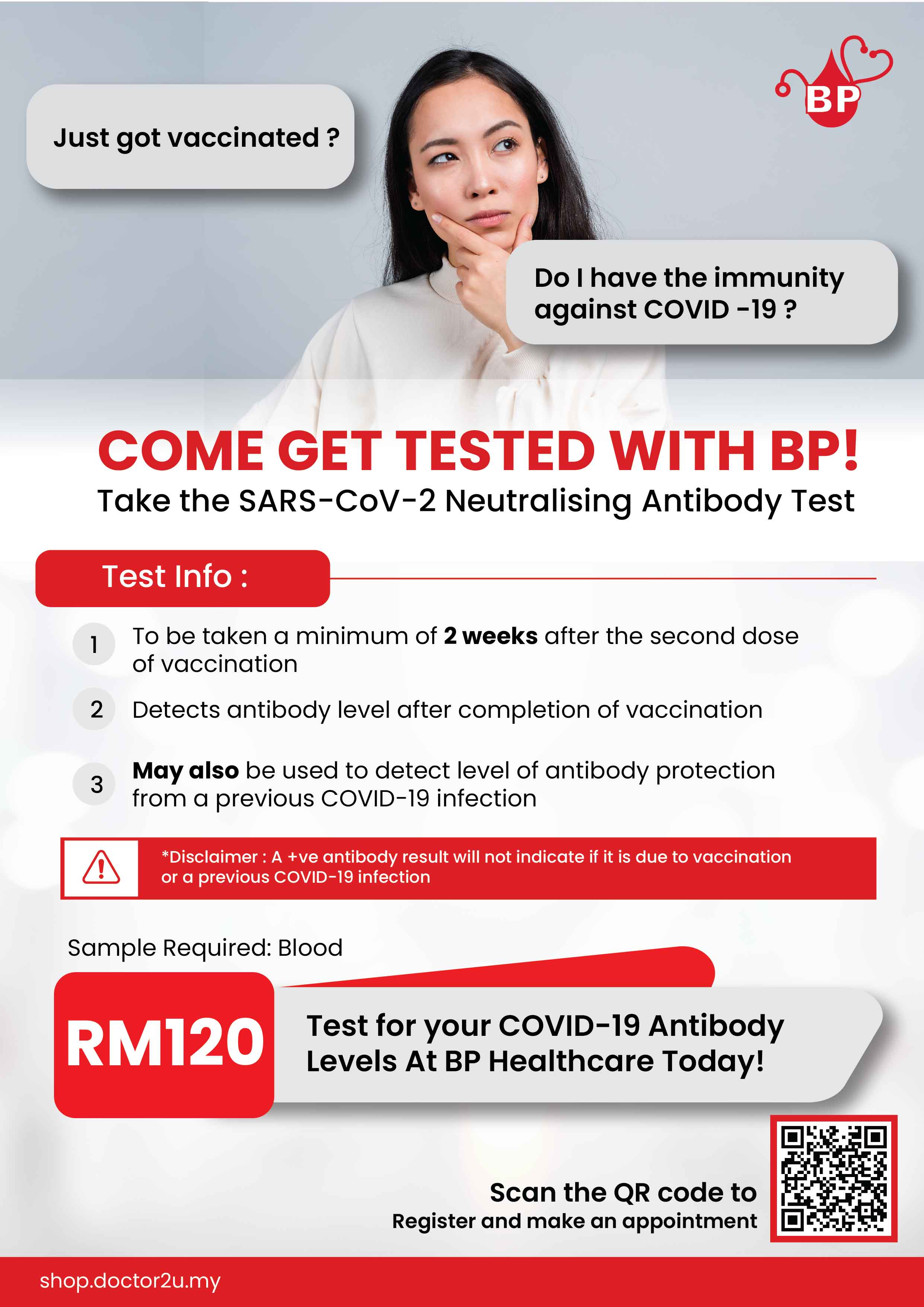 Pcr test bp lab price