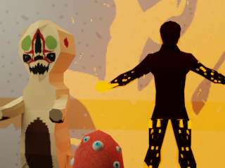 _CAROLYOSTOMY_'s tweet photo. some PS1 style SCP models i made, RTs appreciated!
#SCP #SCP173 #SCP457 #SCP066 #Blender3d #blenderart #b3d #lowpoly https://t.co/YB2f6zmtEO