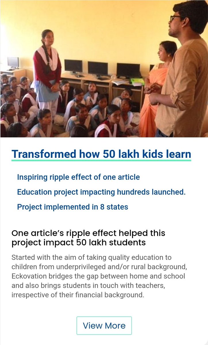 Don't have a BMW bike to offer, but if you'd prefer to make massive impact on the world with your work, we are hiring!

Our past perks that came with the work:

1/ Transformed education for 50 Lakh kids