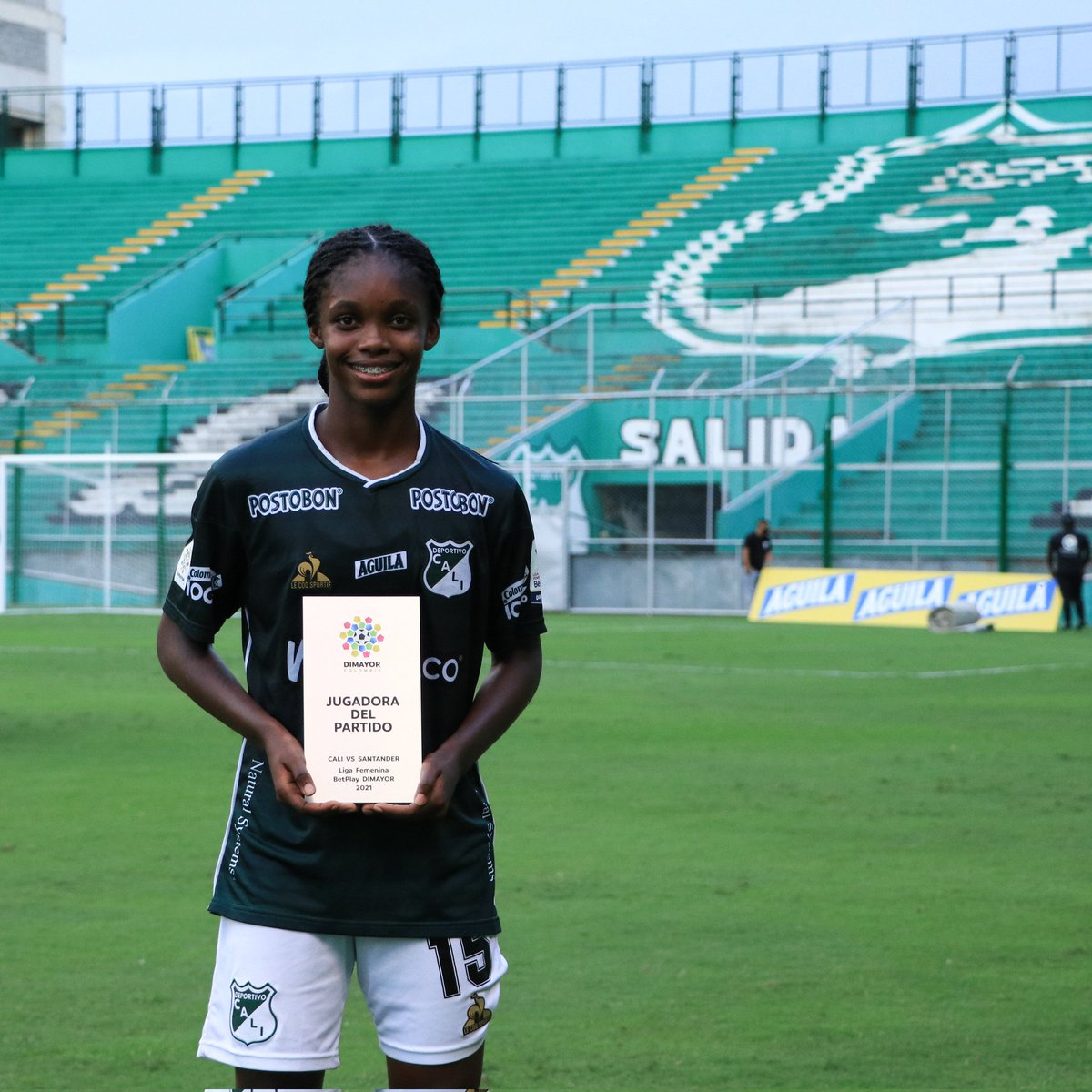 Deportivo Cali Femenino On Twitter Nuestra Atacante Linda Caicedo Fue Elegida Como La Jugadora Del Partido En La Victoria Sobre Realsantandersa Por La Fecha 3 De La Ligafemeninadimayor Gran Partido Linda