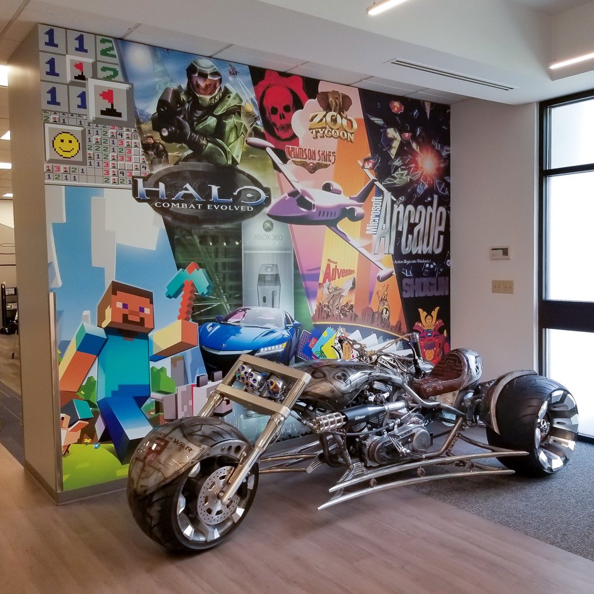 On the 10th anniversary of its original reveal at Comic-Con, the <a href="/GearsofWar/">Gears of War</a> Trike has a new home at the Microsoft Archives.

<a href="/Xbox/">Xbox</a> don't be jealous.