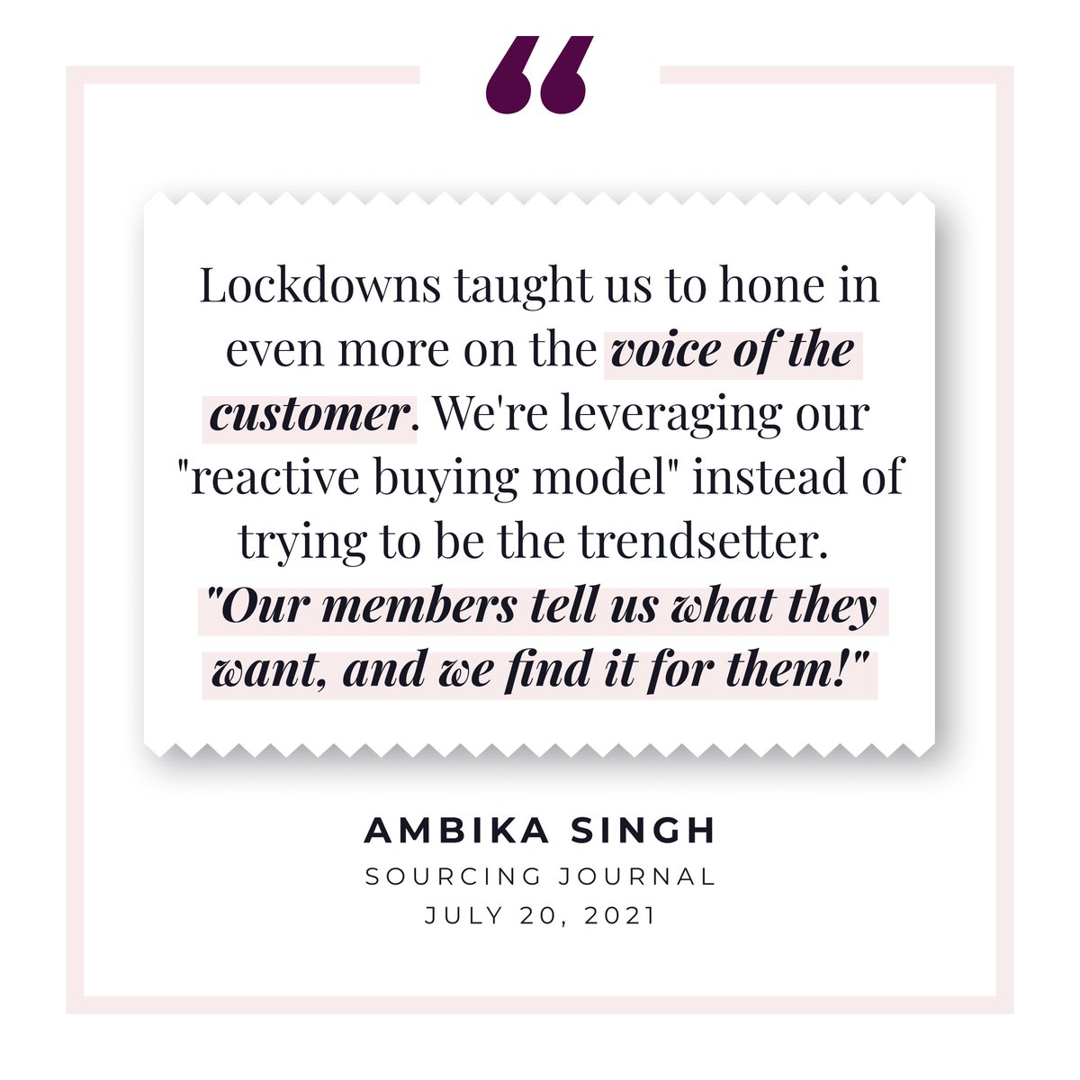 With things finally reopening across the country, we've seen interest in “elevated athleisure” abate as our members have places to go and people to see...and want to wear things that are bright, bold, and fun!

sourcingjournal.com/topics/retail/…