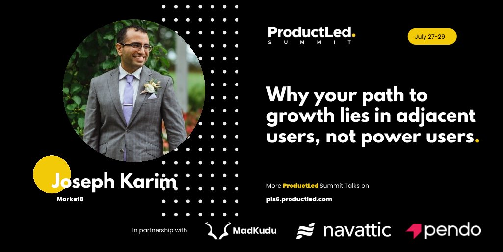 Market_8's tweet photo. Only 5 days left until the 3-day event to uplevel your Product Led Growth skills!
Find Joe, our Head of Growth Consulting, @pandadoc, @mixpanel, @luckyorange, and more speakers at the @productledinc Summit July 27 to 29: https://t.co/87rGIKutxL

#saas #convention #marketing https://t.co/hYB0C5gp8R
