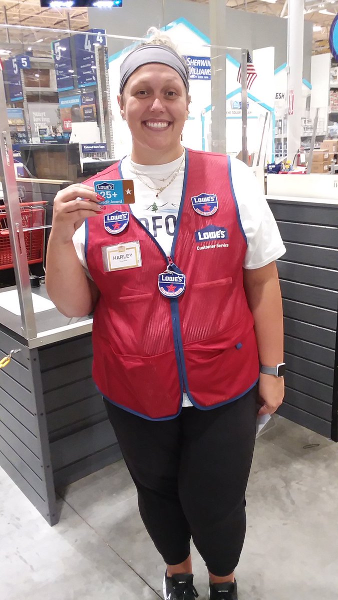 Congratulations Harley for earning a Bronze Credit Star!  Lowe's of Wytheville VA. Store #1164 <a href="/steveyoung456/">Steve Young</a> <a href="/BenitoKomadina/">Benito.Komadina@Lowes</a> <a href="/region1/">region1</a> <a href="/BrianTe58414379/">Brian Terry</a>