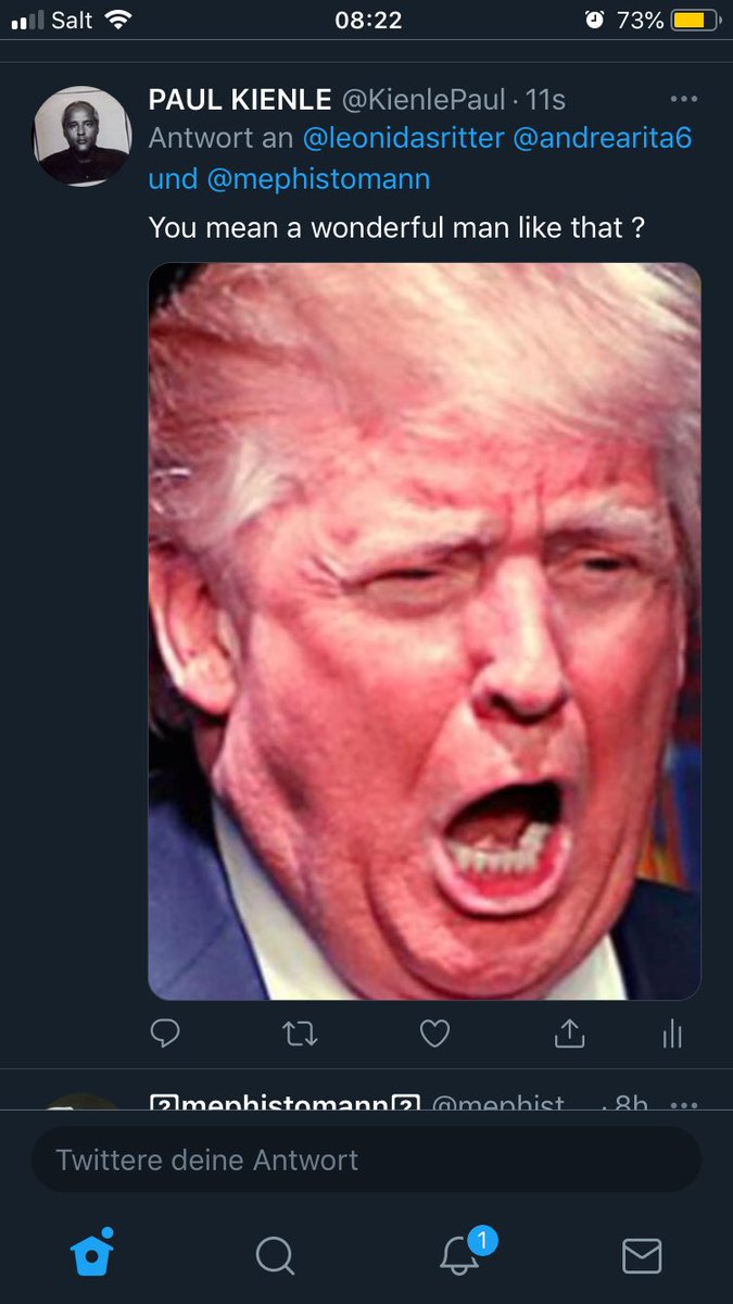 KienlePaul's tweet photo. @AntonioSabatojr There is nothing worse than hateful hypocrites like the Trump-Cult-Groupie Sabato pretending to be followers of Jesus Christ. The pathological LIAR 🤥 Sabato is actually a follower of the Antichrist: this guy.... https://t.co/y2UDSA8Zai