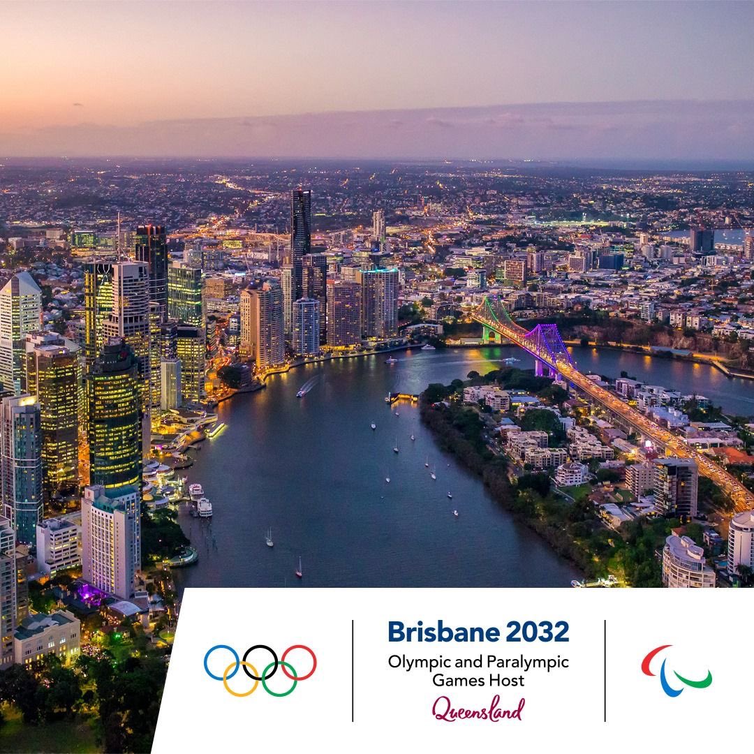 LoE_HQ's tweet photo. Only 4,019 days to go! 

Huge news as we wake up to an Olympic buzz this morning, after Brisbane was announced as host for the 2032 Games. 

📸 Queensland Government https://t.co/niwbJpSL4s