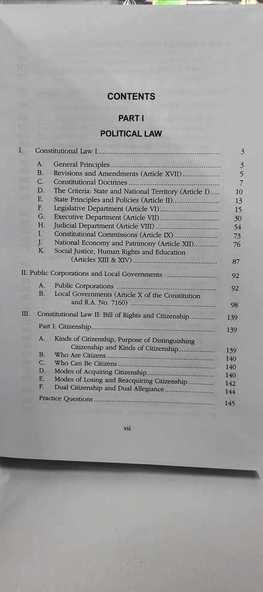 BhabesBorbon's tweet image. #tableofcontents pasilip for POLITICAL AND LABOR LAW

PRE-WEEK reviewer for JITTERY BAR takers
