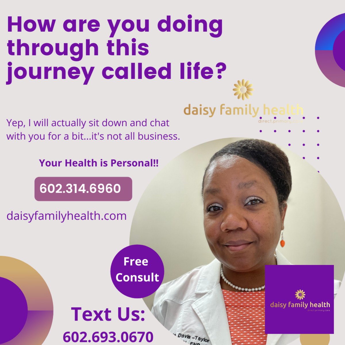daisysnatural's tweet photo. Accepting Members! Invest in your health! https://t.co/FgGStfuu6z
#daisyfamilyhealth #yourhealthispersonal #vitamininfusion   #naturalhealth #healthcoach #homeopathy #health #wellness #foodismedicine #weightmanagement #cbd #bhrt #phoenixarizona  #menshealth #womenshealth https://t.co/OJEeIozHOm