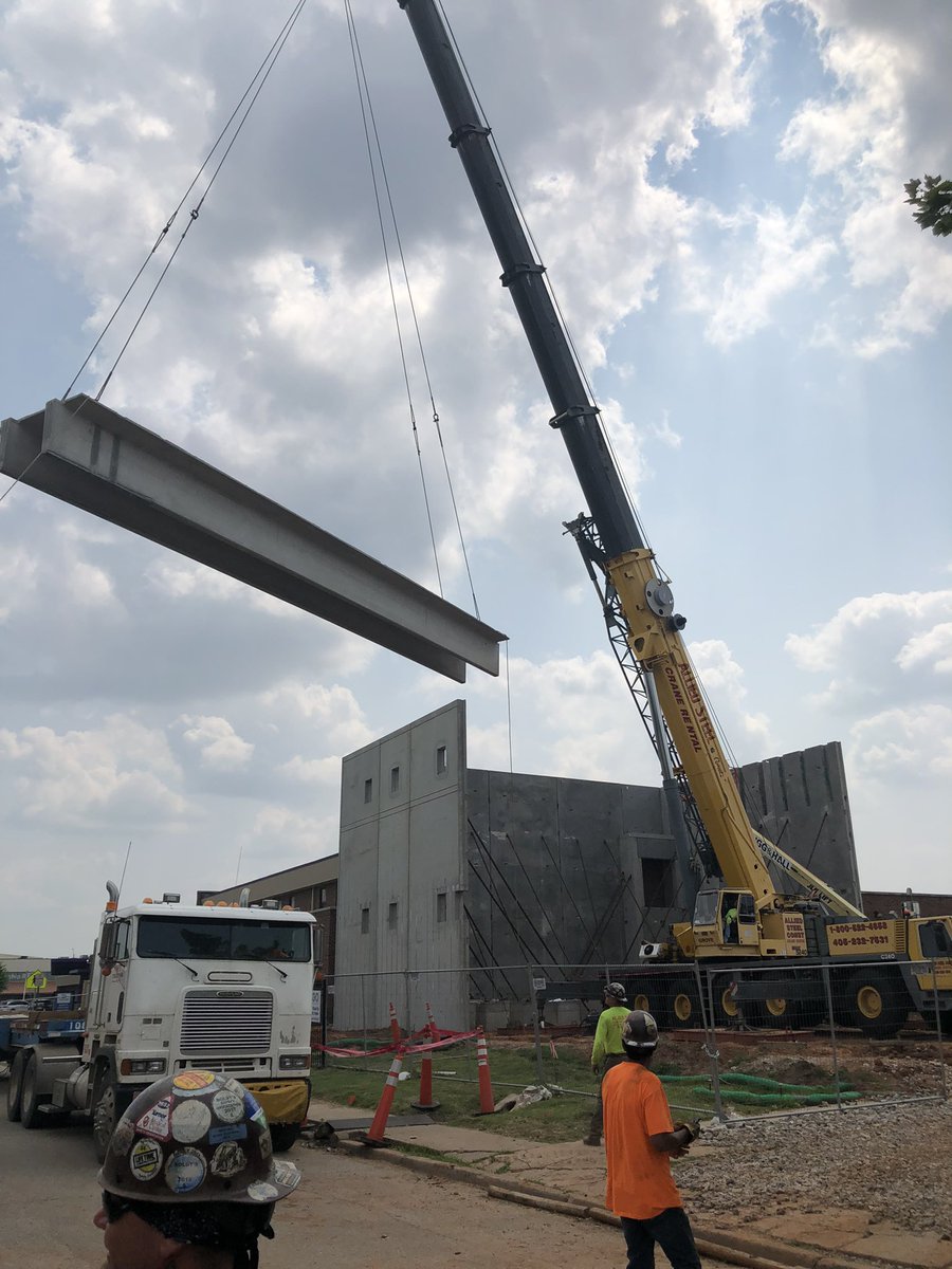 buildwithlingo's tweet photo. Building transformation happening in a matter of days. Excited to see this storm shelter addition take shape at Bethany Public Schools. Thankful for a great team with design by Troy D. Rhodes &amp; Company and great Trade Partners to bring it to reality. #buildwithlingo https://t.co/8iNhgYNqq2