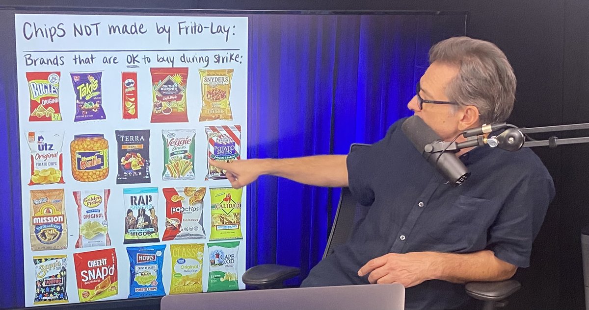 Support the Frito Lay workers!
Boycott Doritos.
Plenty of alternatives...