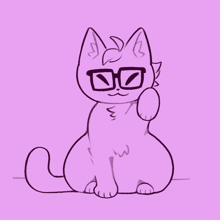 FrumpleSoft's tweet photo. Glasses Cat https://t.co/puSCtHK7DD