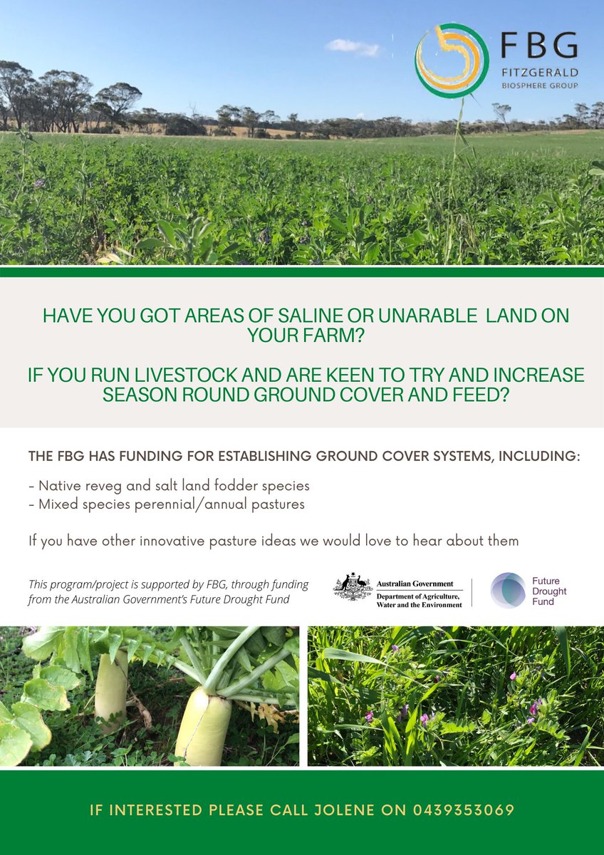 Great opportunity for innovative pasture ideas - contact Jolene on 0439 353 069 for more information