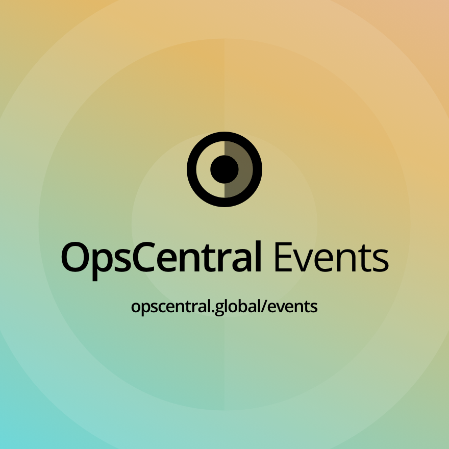 OpsCentralHQ's tweet photo. We have an exciting line up of monthly events starting in August. We are finalising the right mix for each panel but we can guarantee there will be a great mix of speakers from all over the world. Find all these events at https://t.co/o81jLh0nNR https://t.co/MbLA5KDSZB