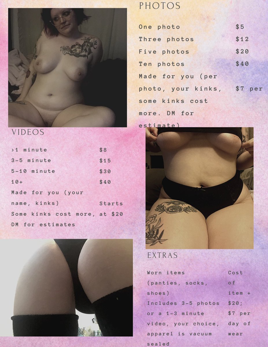 AubreyMarx's tweet photo. I made a menu 🥺❤️‍🔥 https://t.co/7VErObYZwW