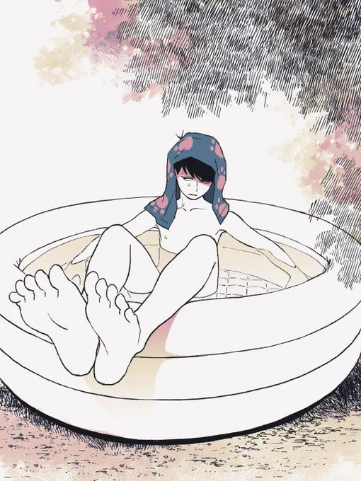 暑い。 