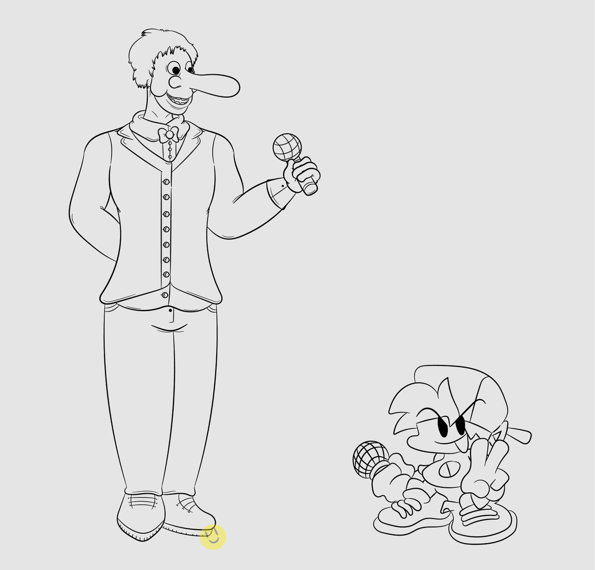 MacyVato's tweet photo. Mod concept 1: Mr Noseybonk
(#FNF #Conceptmod #fridaynightfunkinfanart) https://t.co/lGF0oMrbW0