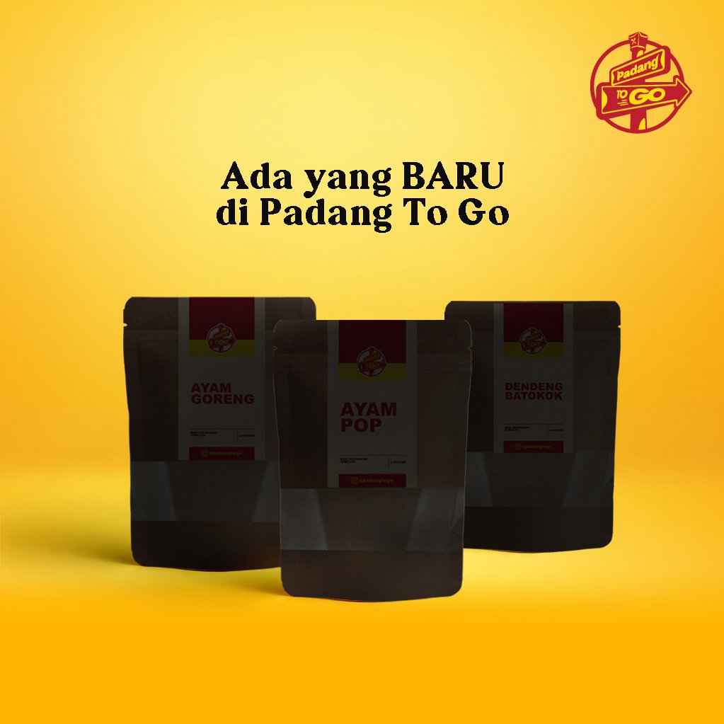 PadangToGo_'s tweet photo. Hello sobat Padang To Go

Kabar gembira nih untuk Sobat PTG. Bakalan ada yang baru dari Padang To Go.

#padangtogo #makannasipadang https://t.co/yJEsIds4eu