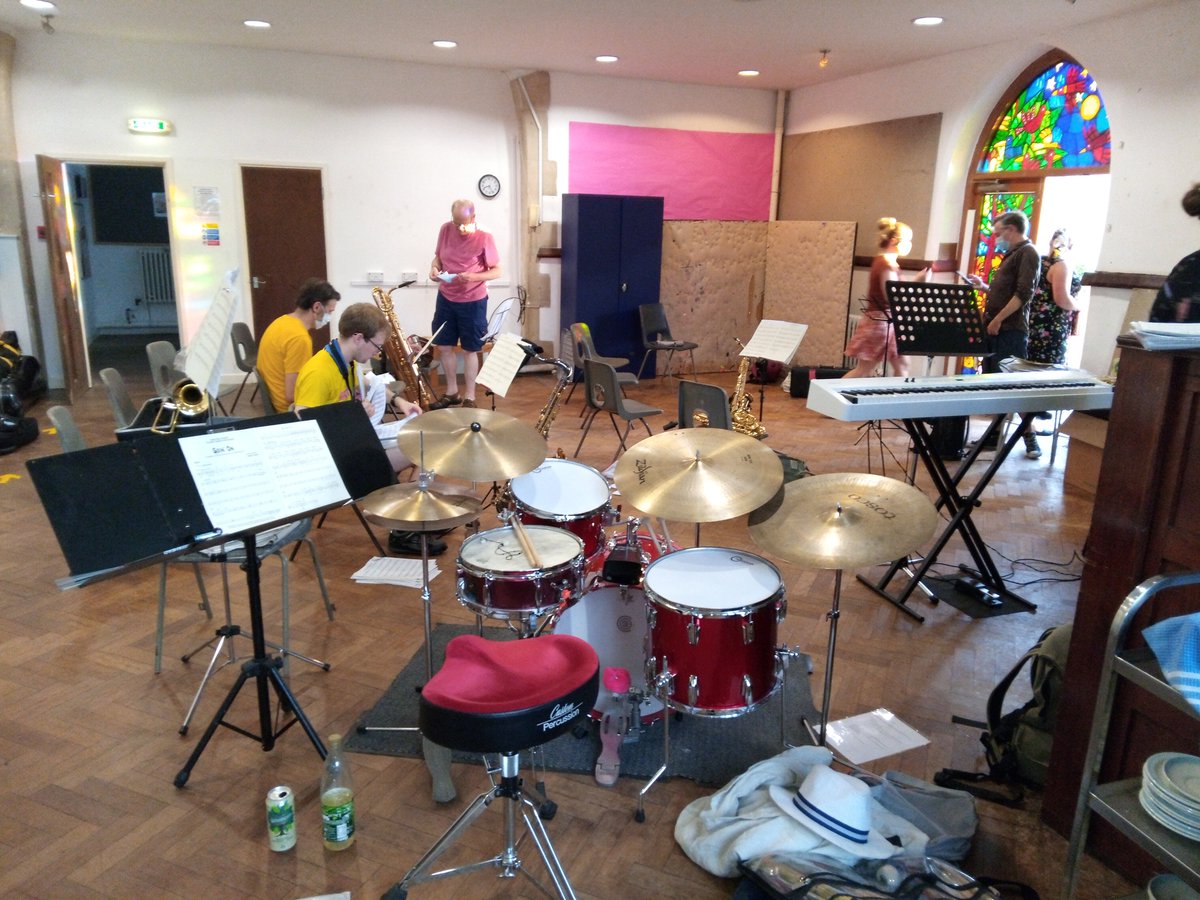 BCBigBand's tweet photo. So good to be back after 16 long months. https://t.co/mnClEOxq4w