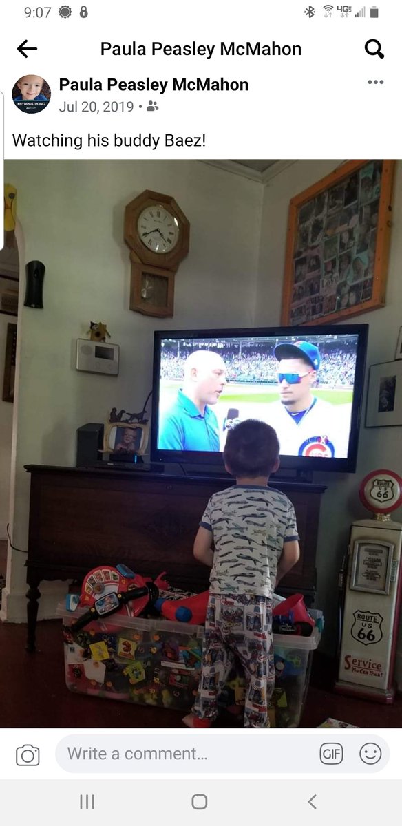 PJMcmahon69's tweet photo. He loved javy when javy wasnt cool💗⚾️💗 
#TeamLucky #Hobbyfamily #LuckyStrong #Hydrostrong https://t.co/IPgF4n7KxH