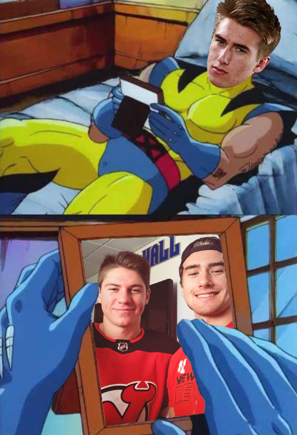 We’re all feeling it Michael. #NJDevils #nathanbastian
#michaelmcleod #superbuddies