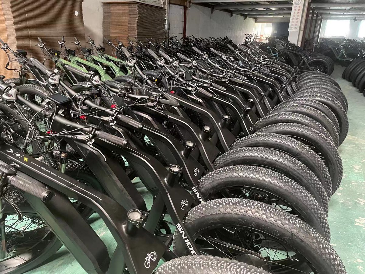 CherryCai15's tweet photo. #Vtuvia, SN100, Riding to see the world. #Electric bicycle. The heat can't stop the shipping. https://t.co/pcCR9WxqpC