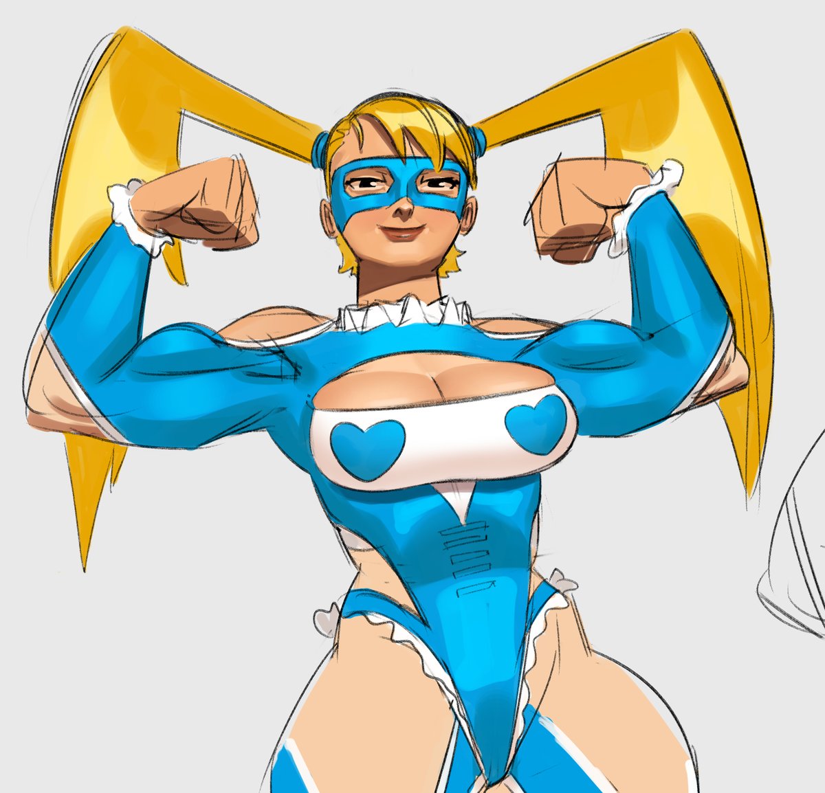 37. R. Mika's is a lot more fun to draw than expected. 